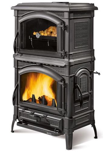 kamīnkrāsnis la nordica isotta forno evo melna